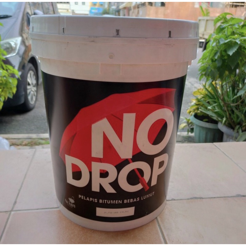 No drop Bitumen Black 20Kg Cat Pelapis Bitumen Anti Bocor
