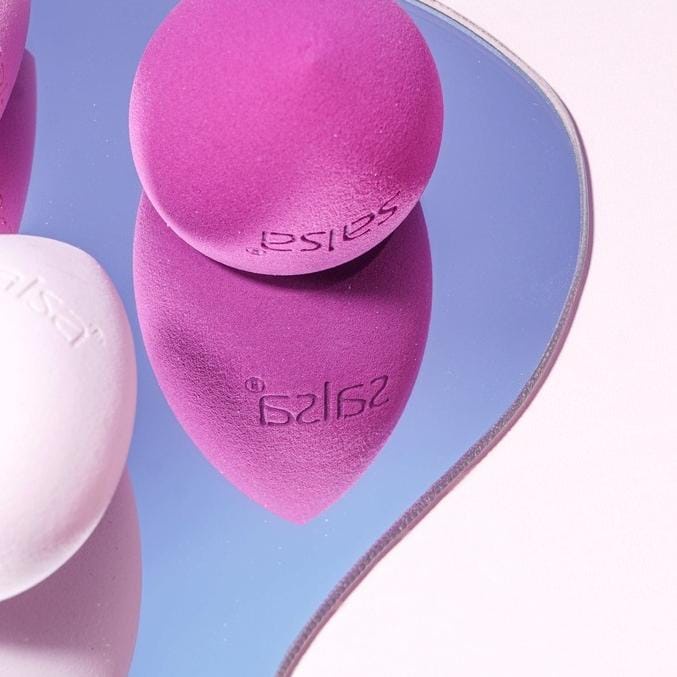 `ღ´ PHINKL `ღ´ Salsa beauty blender unik omega isi 3 macam jenis mengembang kalau kena air