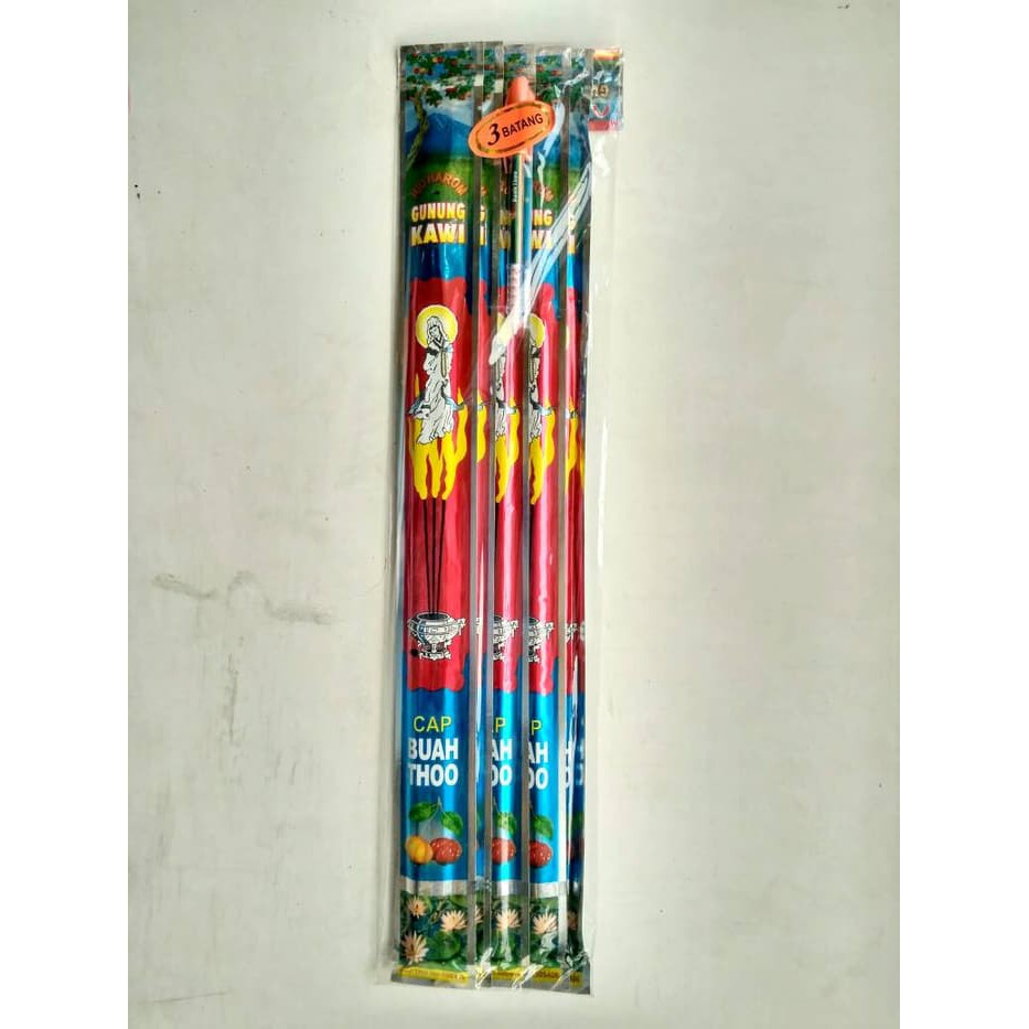 Hio Dupa Gunung Kawi Cap Buah Thoo 3 batang (50 cm)