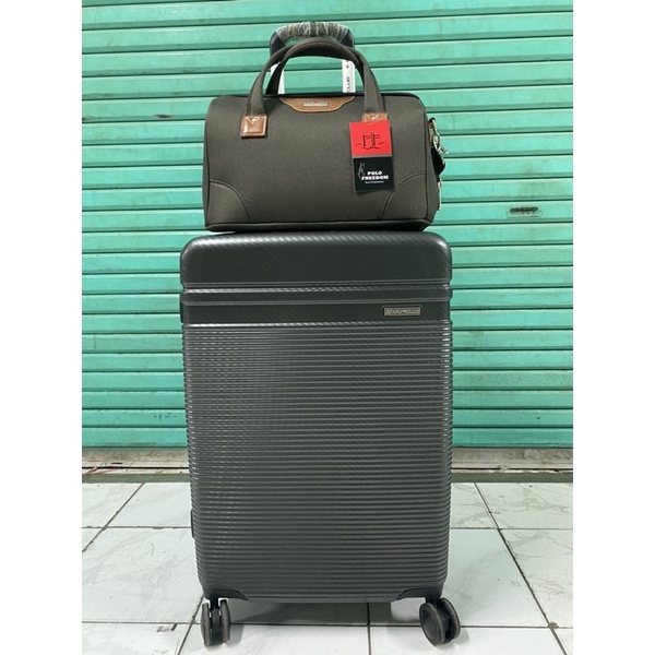 Koper fiber softcase Navy Club bagasi size medium anti pencuri anti thief koper murah fiber berkuali