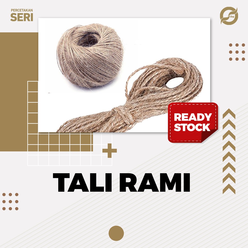 

Tali vintage coklat goni / rami souvenir tali foto polaroid