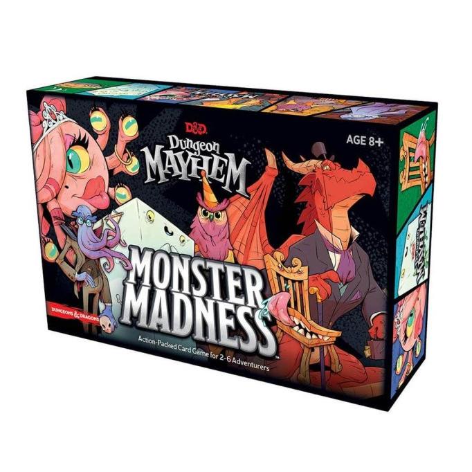 Dungeons & Dragons Dungeon Mayhem: Monster Madness Board Game - Game --Terbaru--
