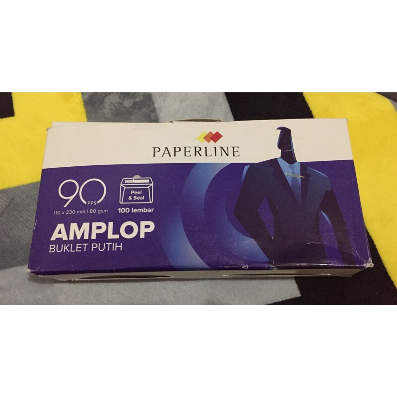 

Amplop Paperline Panjang 110x230mm isi 100lbr