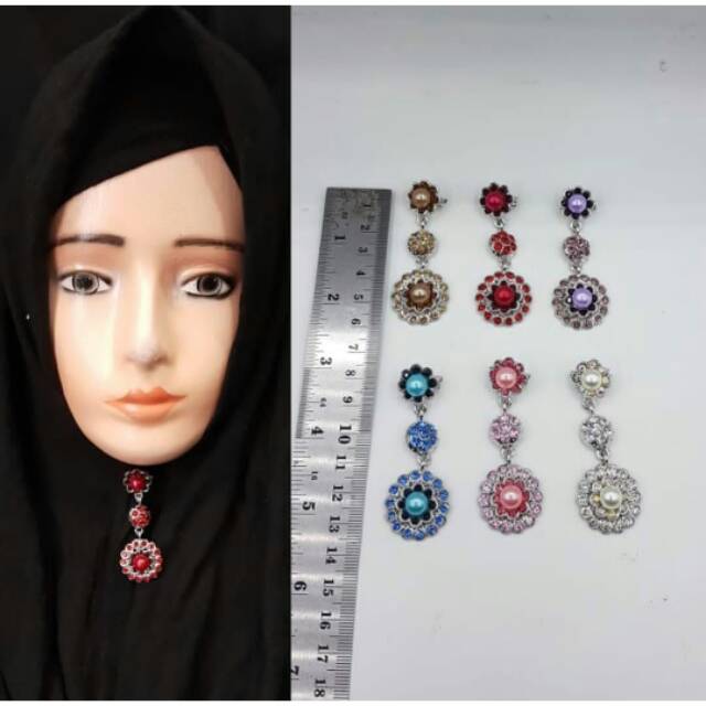 Bros hijab dagu Bulat Bros Dagu Panjang