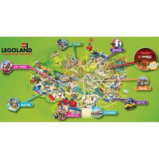 Jual promo Tiket Combo Legoland Johor Bahru 1 Day Pass - Theme Park