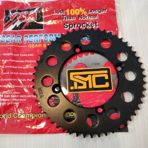 Gear Belakang / Rear Sproket Kawasaki KLX 150 428 52T Black VZM-1