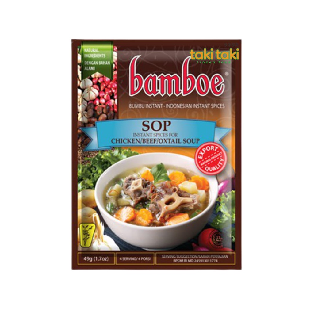 

Bumbu Instan SOP, Bamboe Bumbu Instan, Bumbu Masak Instan SOP, Kebutuhan Memasak