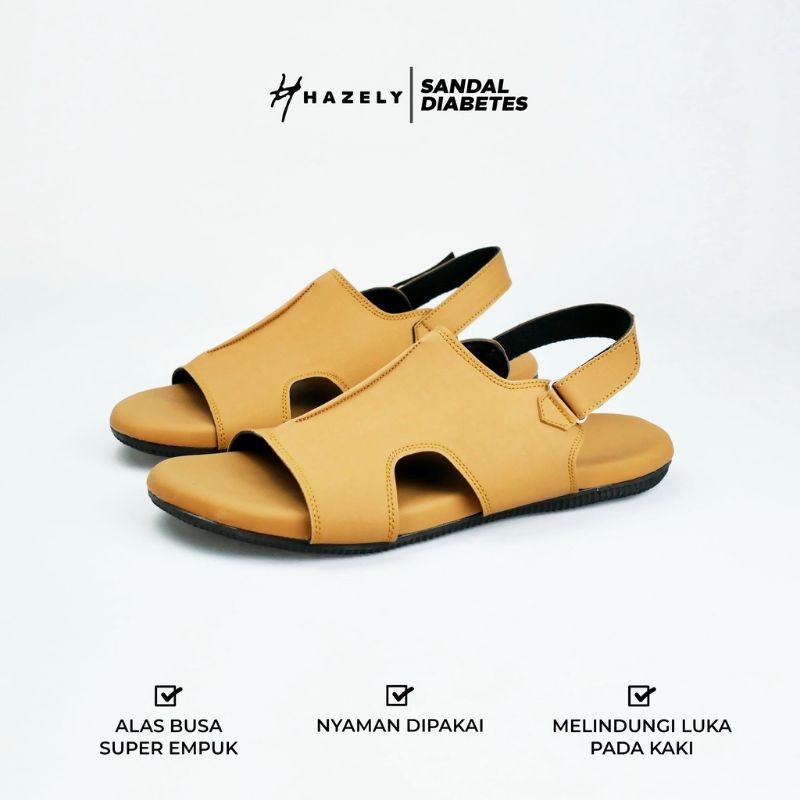 SANDAL DIABETES EMPUK/SANDAL KESEHATAN NYAMAN