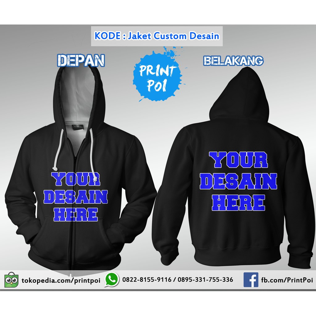  Desain  Jaket  Hoodie  Inspirasi Desain  Menarik