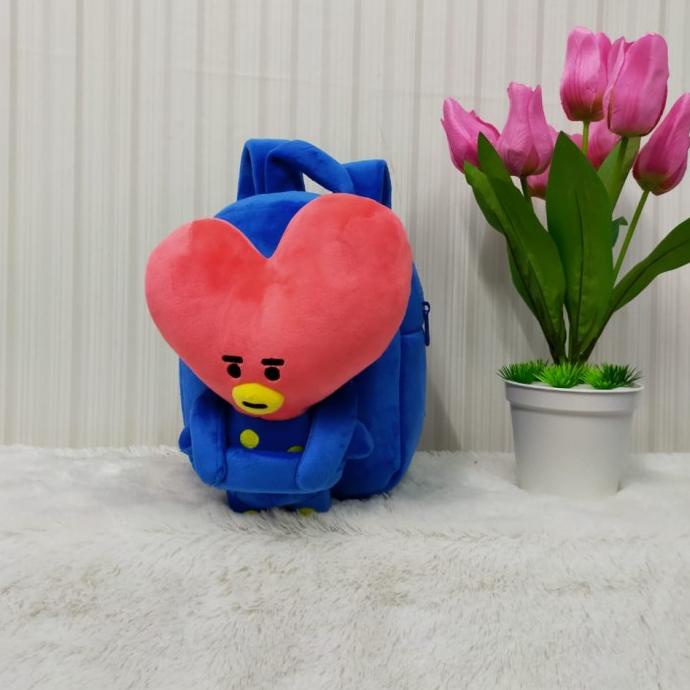 Ransel Boneka BTS/ransel karakter bt21/tas anak batita/tas boneka lucu