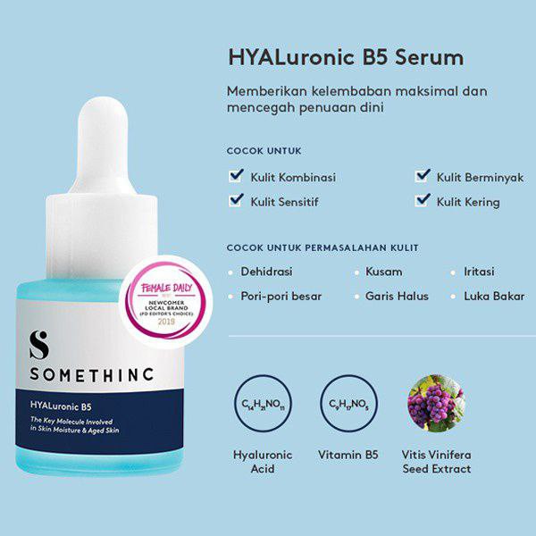 [SEDANG DISKON!] SOMETHINC HYALuronic B5 20 ml Serum somethinc