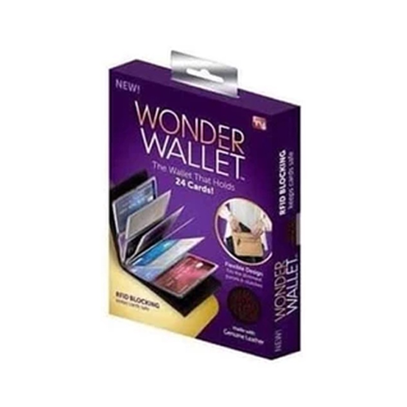 Dompet Kartu Kredit ATM Membership Dll - Wonder Wallet 24 Kartu - Dompet Kartu Universal muat banyak