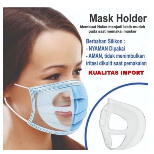 Penyangga Masker 3D Mask Bracket Anti Sesak Anti Pengap