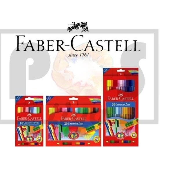 

♫ CONNECTOR PEN 20 FABER CASTELL - SPIDOL ☈