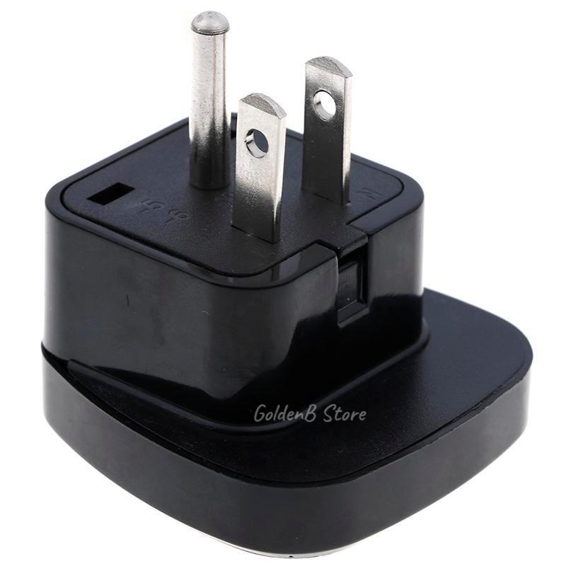 Universal EU UK AU to US USA Canada Taiwan AC travel power plug adapter converter