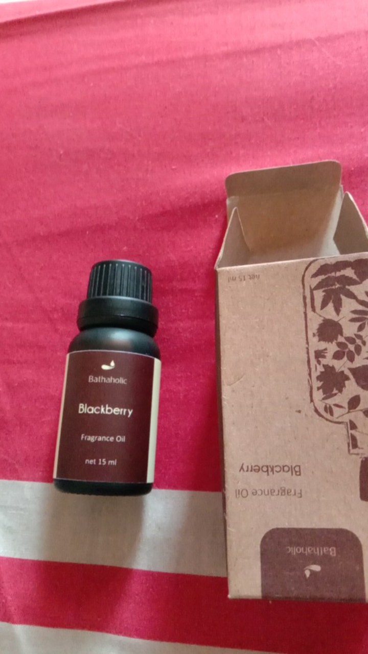 Bathaholic Blackberry Aromatherapy Oil 15ml Bathaholic
