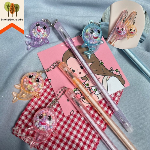 

Pulpen Gel Gantungan Baby Shark Ikan Dolphin Gel Pen Ballpoint Funny Baby Shark Hanger Fancy Best Gift Stationery For School Alat Tulis Kantor Sekolah Ready Grosir