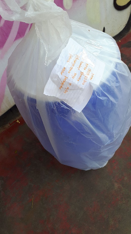 Tong Air + Kran 60 Liter ( Langsing ) Green Leaf