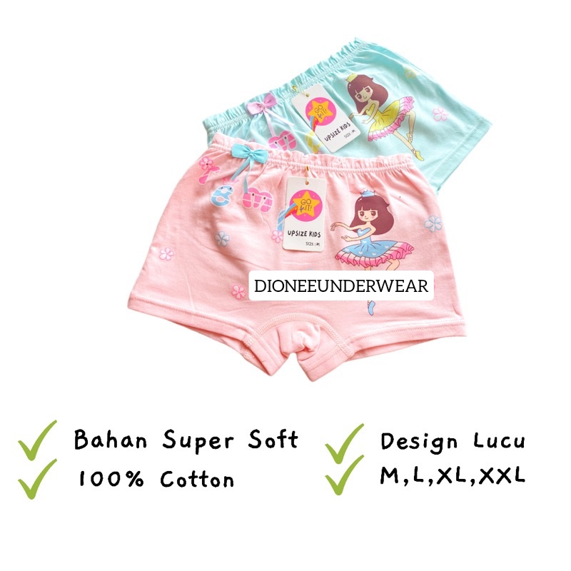 CD Celana Dalam Anak Perempuan Cewek Remaja ABG Kancut Celana Dalam Boxer Anak Perempuan Princess Celana dalam anak Celana Boxer Murah Celana Anak Prempuan