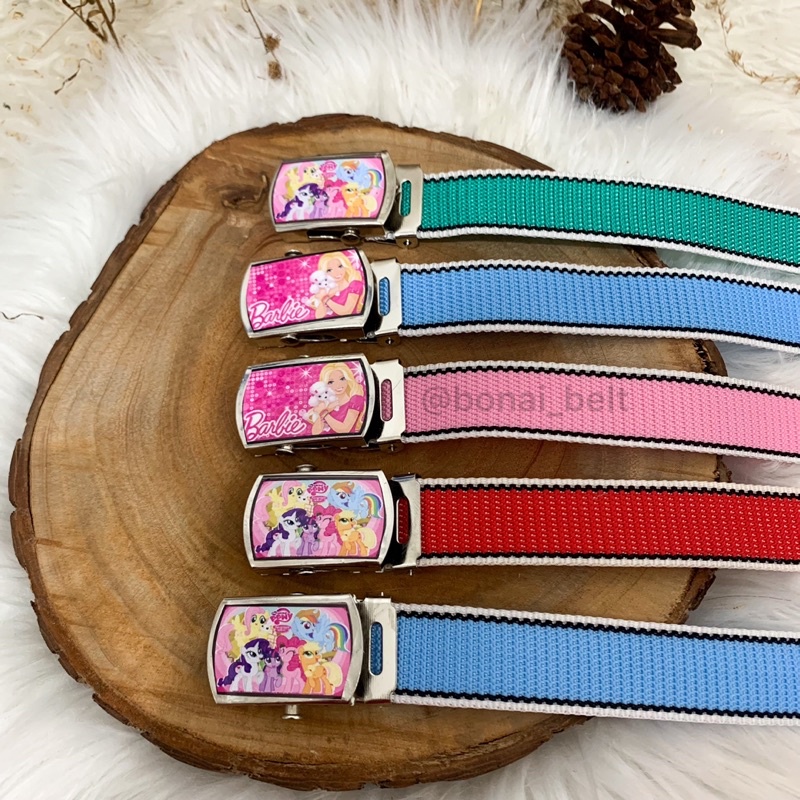 Ikat Pinggang Anak - Anak / Gesper Anak Sekolah TK / Gesper Karakter Anak