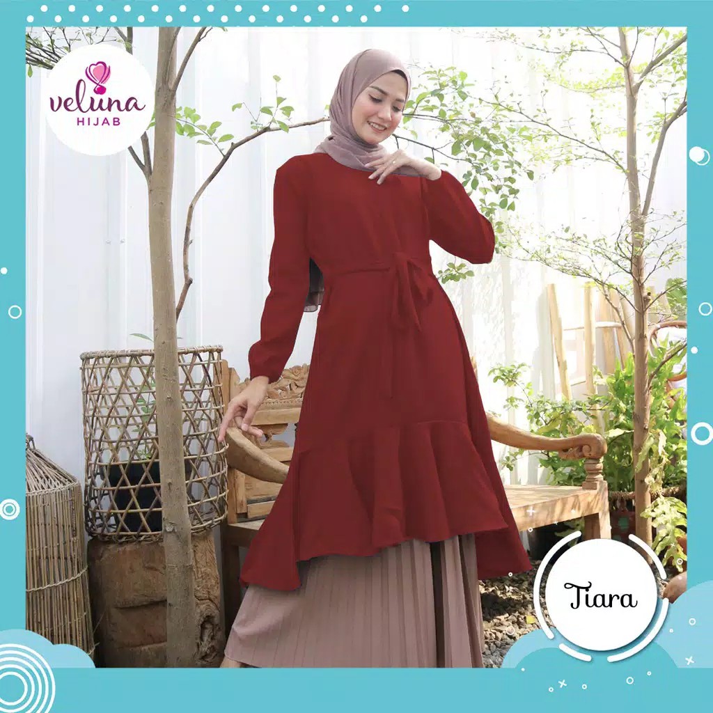 TIARA LONG TUNIK /TERBARU /TERMURAH