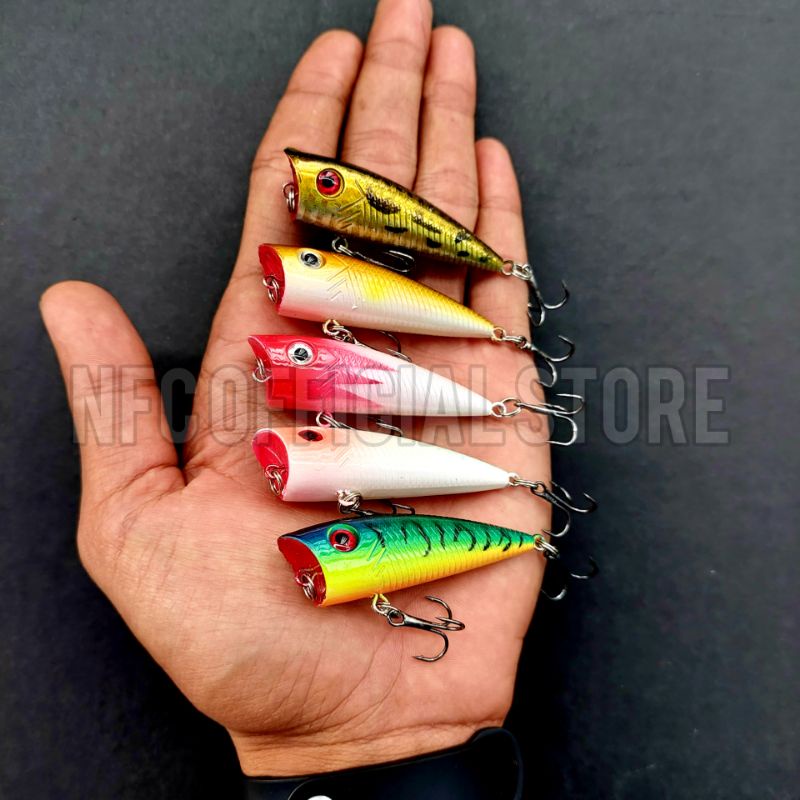 Mini Popper 6 cm 6,5 gram LONG CAST Best Killer Action for ultralight casting