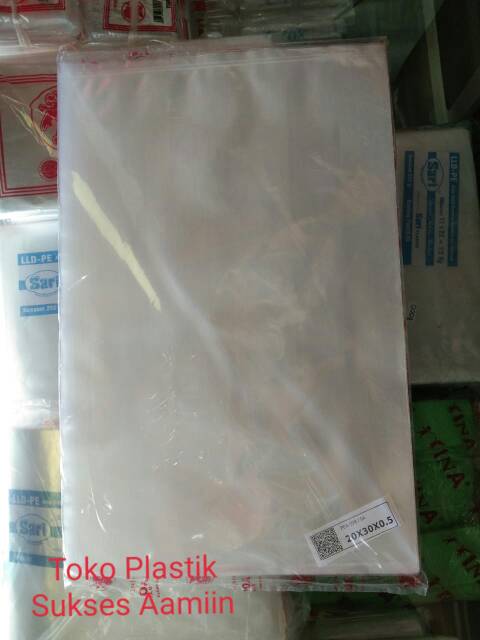 Plastik 20x30 tebal 0,5 merk Joyo boyo