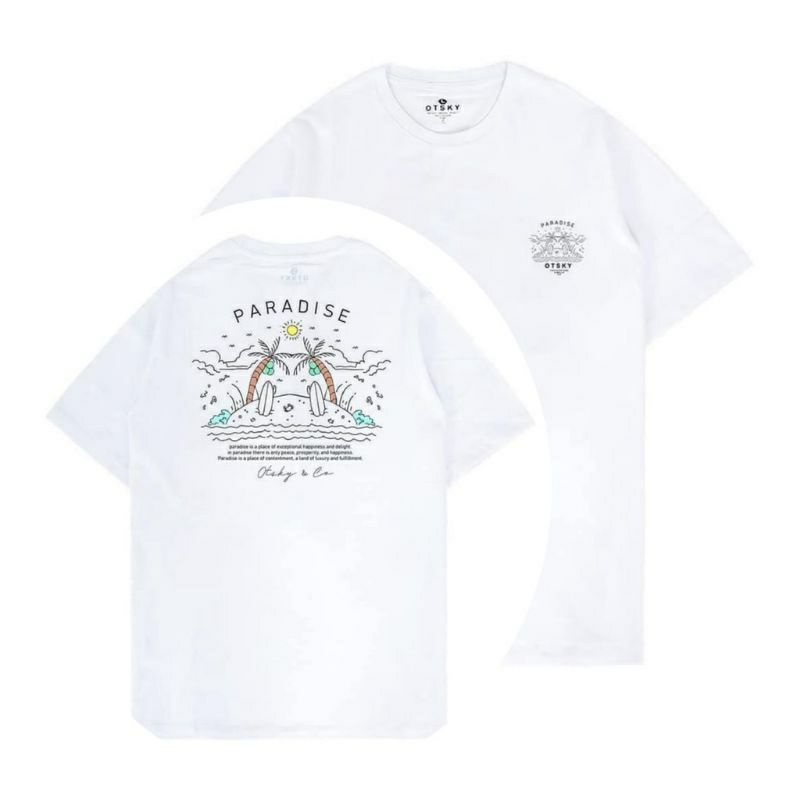 kaos otsky paradise/pakeian pria wanita dewasa