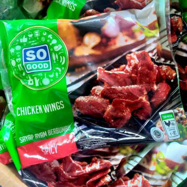 So good spicy chicken wings 400gr