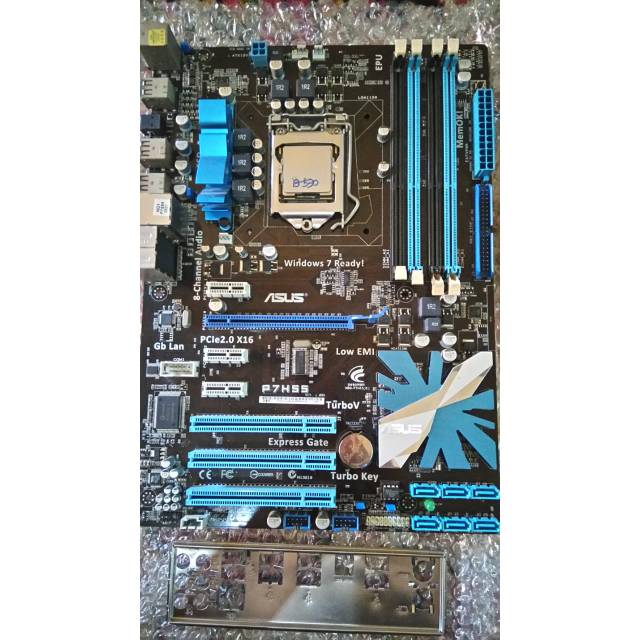 Mobo asus P7H55 + proc i3 550