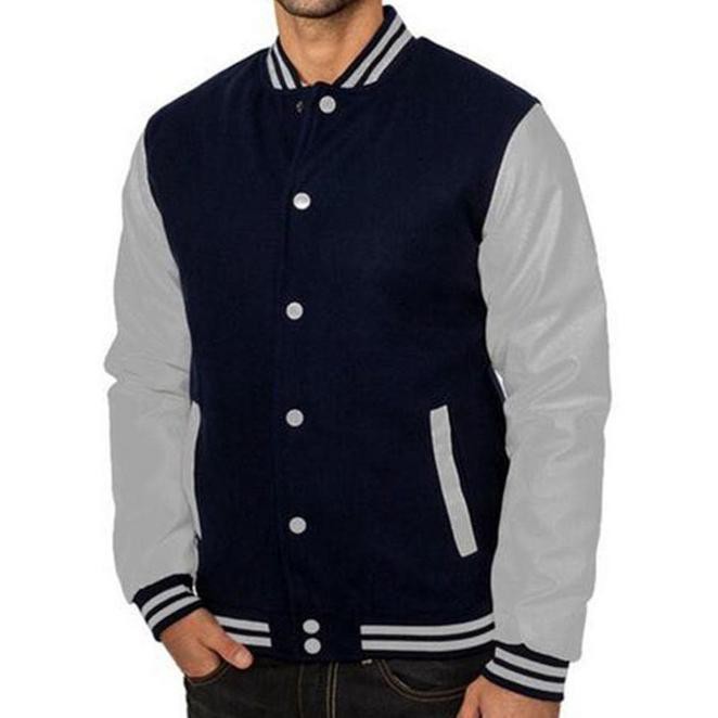 BW7S JAKET PRIA COWOK VARSITY NOT BOMBER JEANS KULIT ANIME LEVIS UNIK KEREN 4MSB