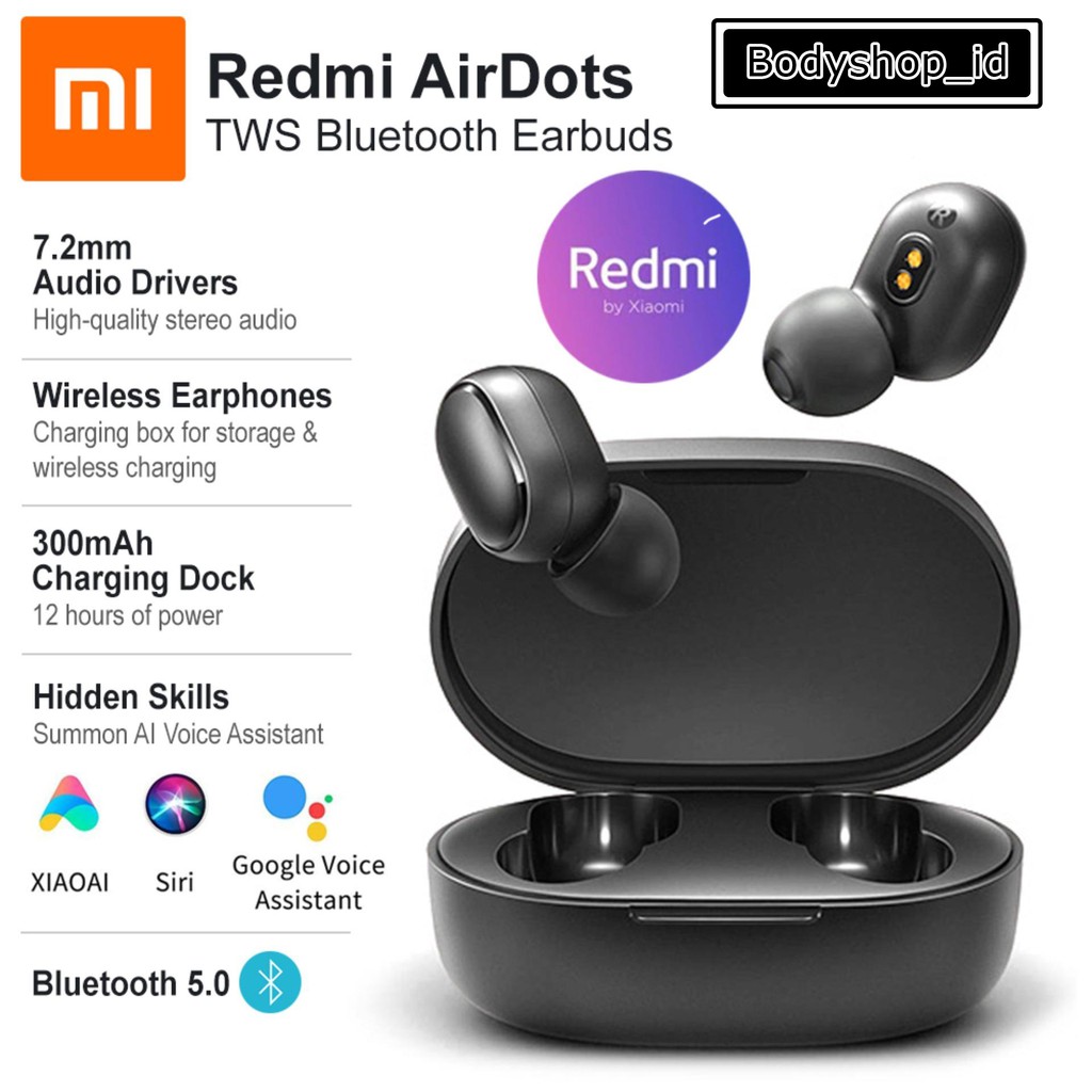 XIAOMI Redmi AirDots TWS Earphone Bloutooth / Earphone Wireless /