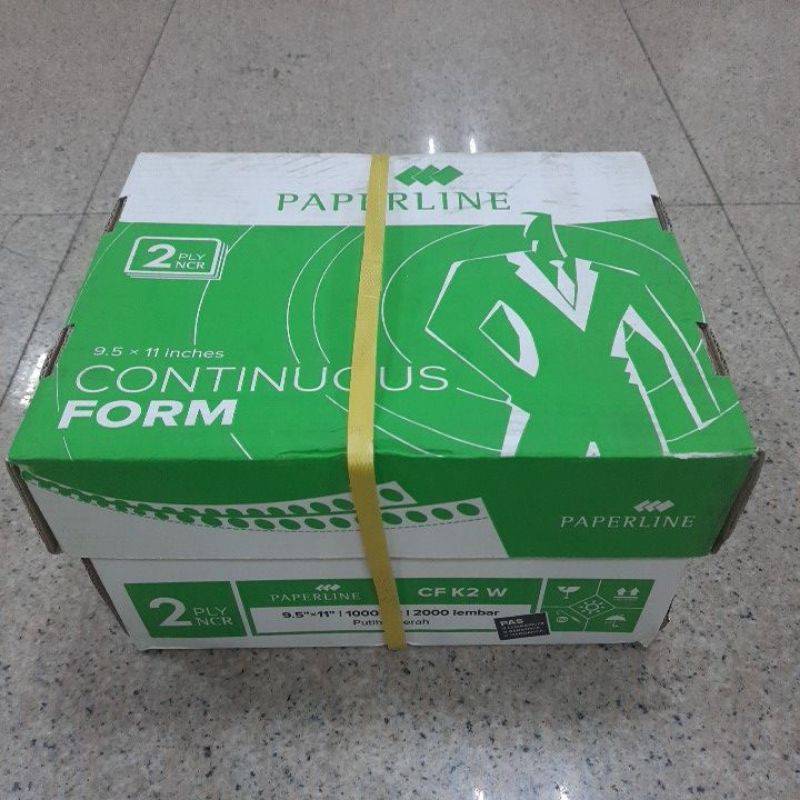 

Kertas Continuos Form 2ply (Full) Paperline (SIDU) 91/2 x 11