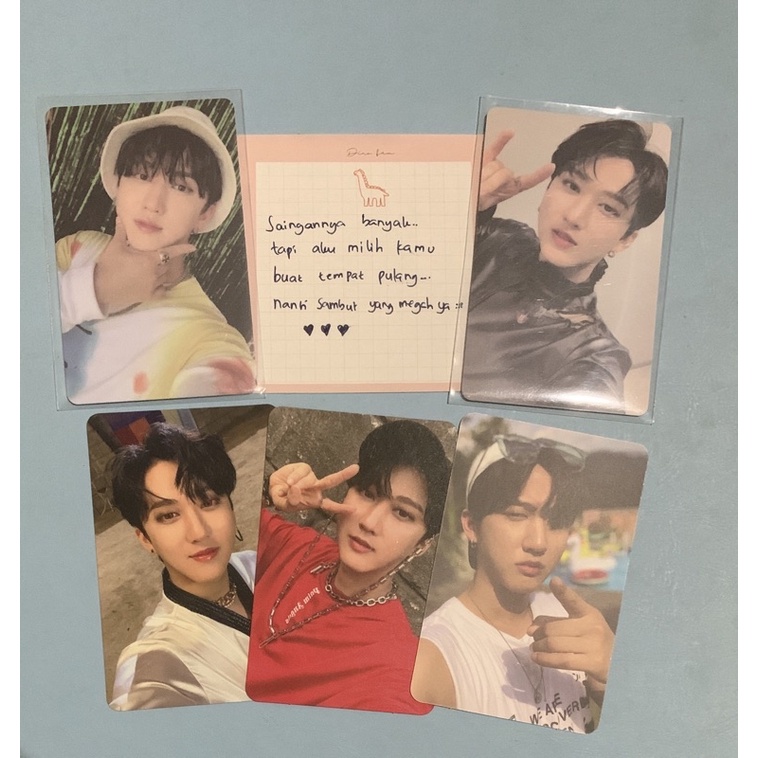 stray kids changbin wolfgang ld set photocard booked