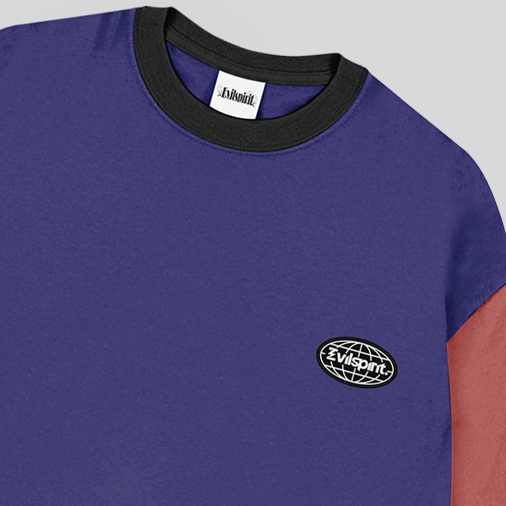 EVILSPIRIT CREWNECK - XAELLYN PURPLE SALEM