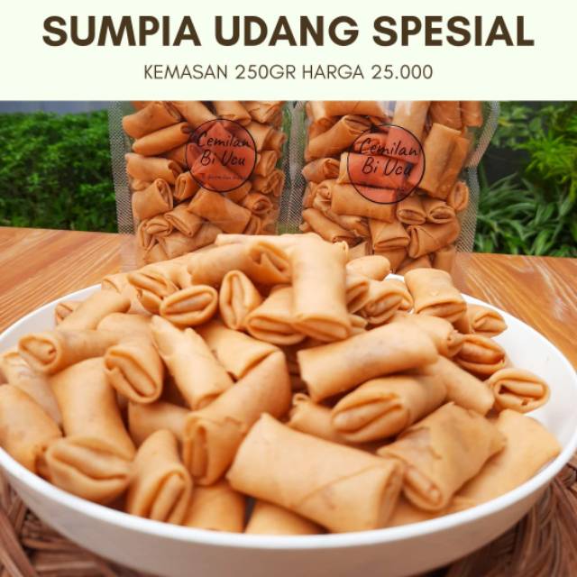 

Sumpia Udang Spesial 250 gr Cemilan Bi Ucu