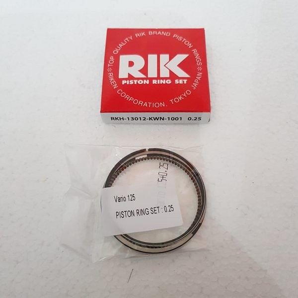 Ring Seher Ring Piston Honda Vario 125 KWN Os STD 0.25 0.50 0.75 1.00