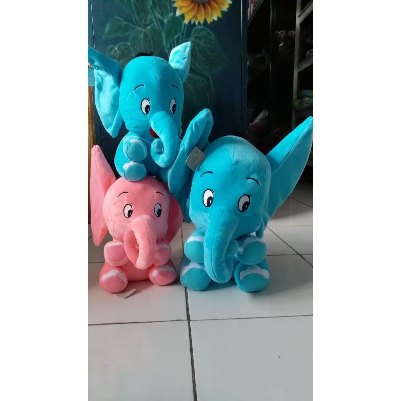 Boneka Gajah / Boneka Gajah Duduk