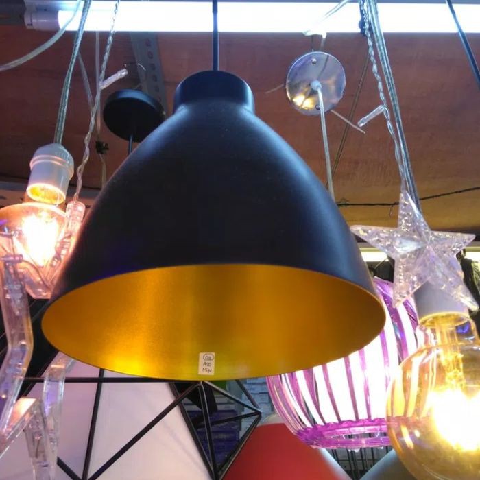 Lampu Gantung Alumunium Modern Minimalis Cafe Resto Fitting E27 SM09