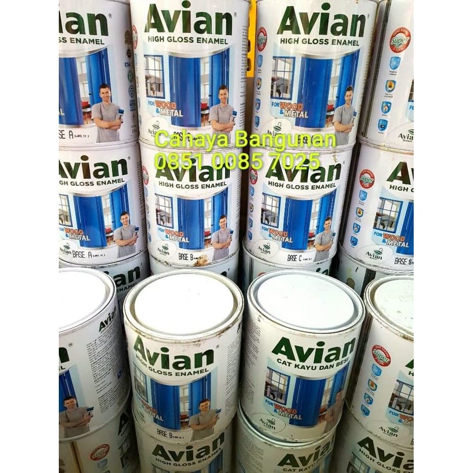 

AVIAN Cat Minyak Kayu & Besi 1Kg 1 Kg Kaleng Tinting Ready Mix Warna