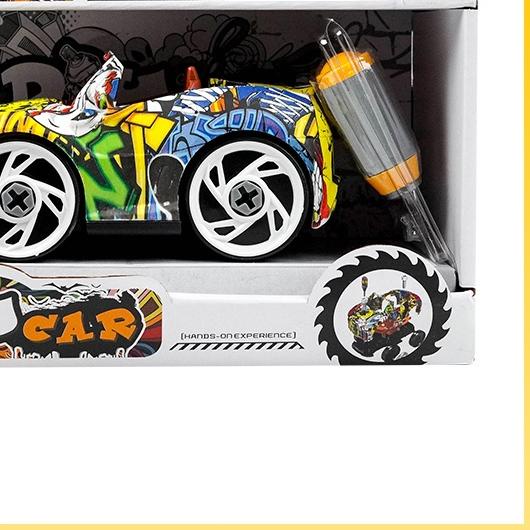 KKV-Yinhua · DIY graffiti disassembly vehicle /car toys/toy vehicles