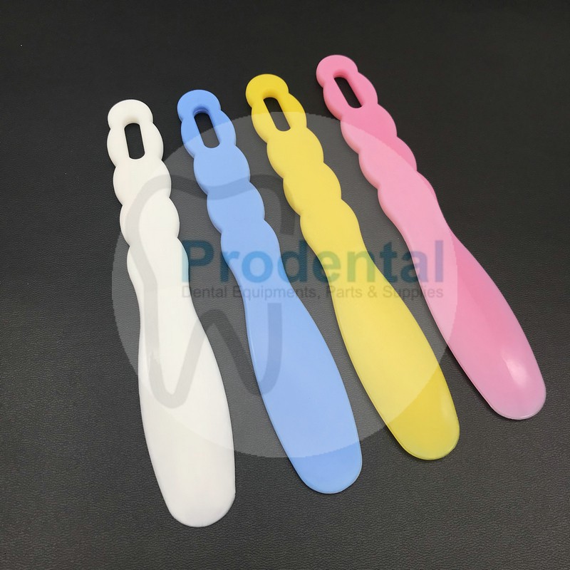 Spatula Plastik Pengaduk Alginat / Dental Spatula Gips Gipsum Plastik