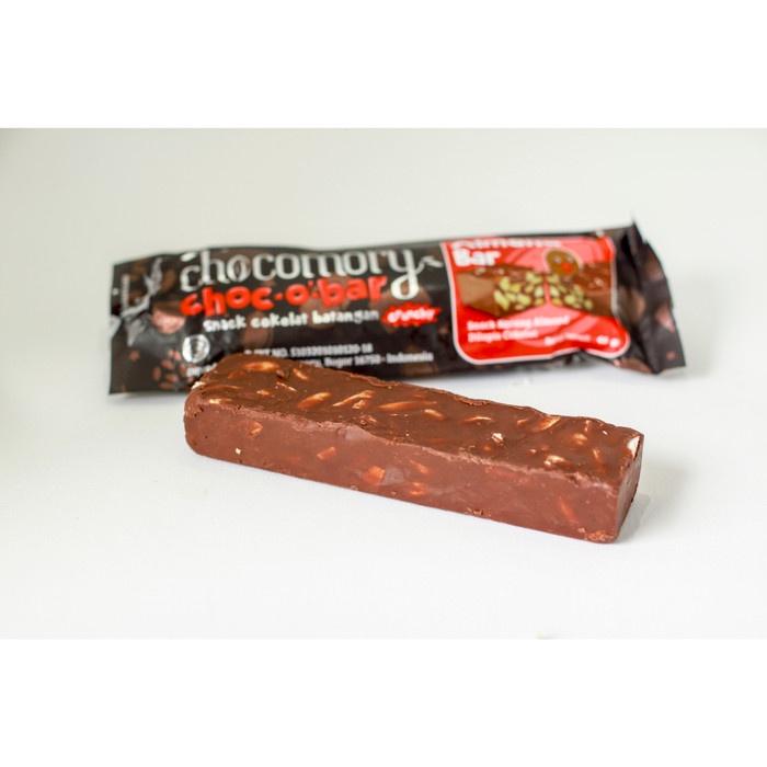 

COKELAT- CHOCOMORY MINI CHOCO BAR ALMOND BAR 45 GR X 1 PC -COKELAT.