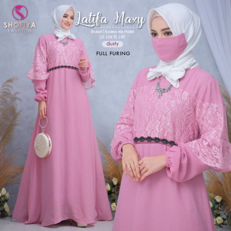 DRESS GAMIS LATIFA MAXY BY SHOFIYA