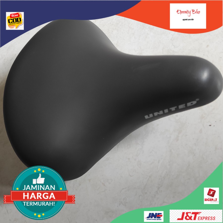 Sadel Sepeda Mini 20 24 26 United type tertinggi Bantalan Paling Empuk