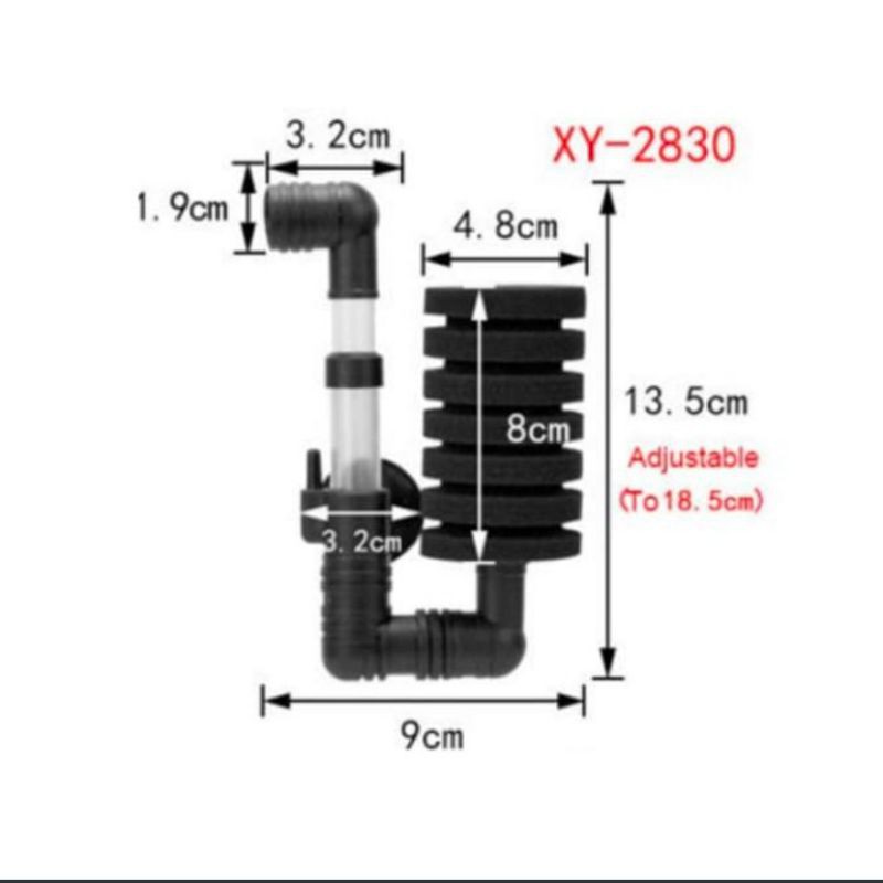 XY 2830 / BIOCHEMICAL SPONGE FILTER / SPONGE FILTER / BIOFOAM