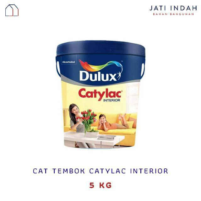  DULUX  CATYLAC  INTERIOR CAT  TEMBOK  5  KG  GALON CAT  DINDING 