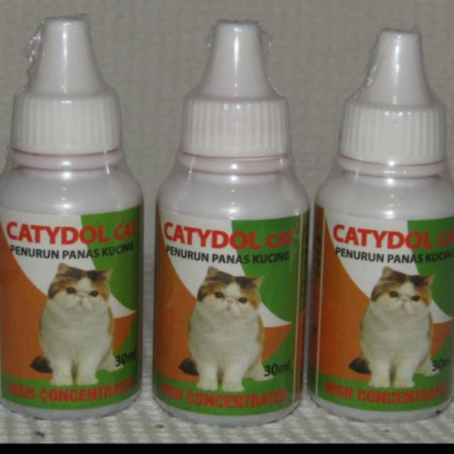 Obat Tetes Kucing &quot;CATYDOL&quot; Penurun Panas