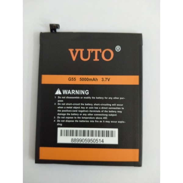 Battery Batere Batre Baterai Double Power Vuto Luna G55 - Meizu M3 Note versi 1 BT61 Socket Lurus