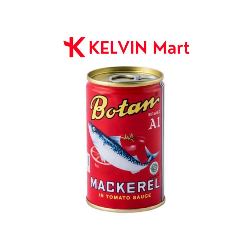 

Botan Mackarel Ikan Kaleng 155g | KELVIN Mart